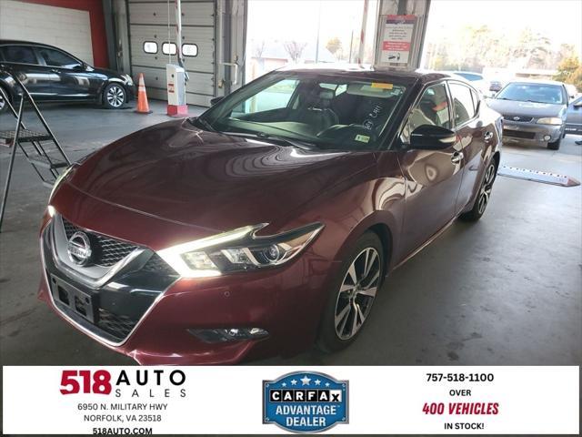 used 2017 Nissan Maxima car, priced at $15,999