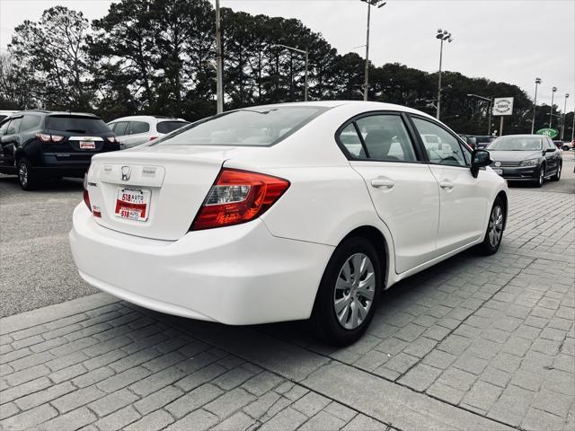 used 2012 Honda Civic car, priced at $9,999