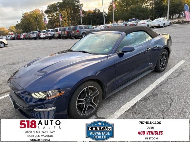 used 2018 Ford Mustang car, priced at $18,999