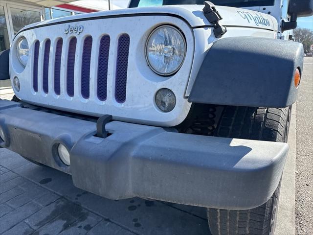 used 2016 Jeep Wrangler Unlimited car, priced at $13,500