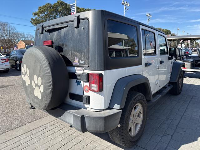 used 2016 Jeep Wrangler Unlimited car, priced at $13,500