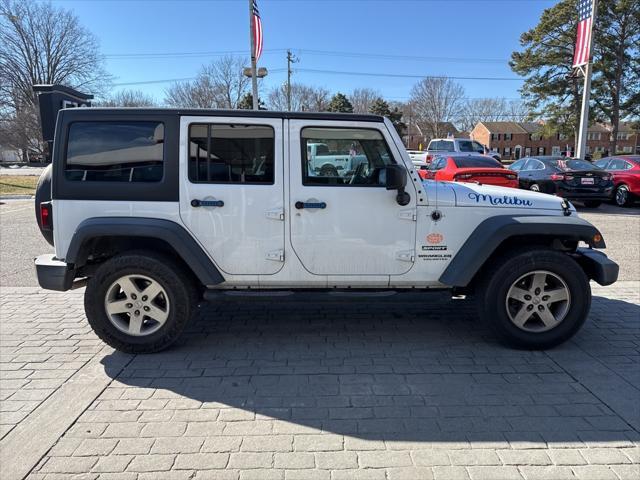 used 2016 Jeep Wrangler Unlimited car, priced at $13,500