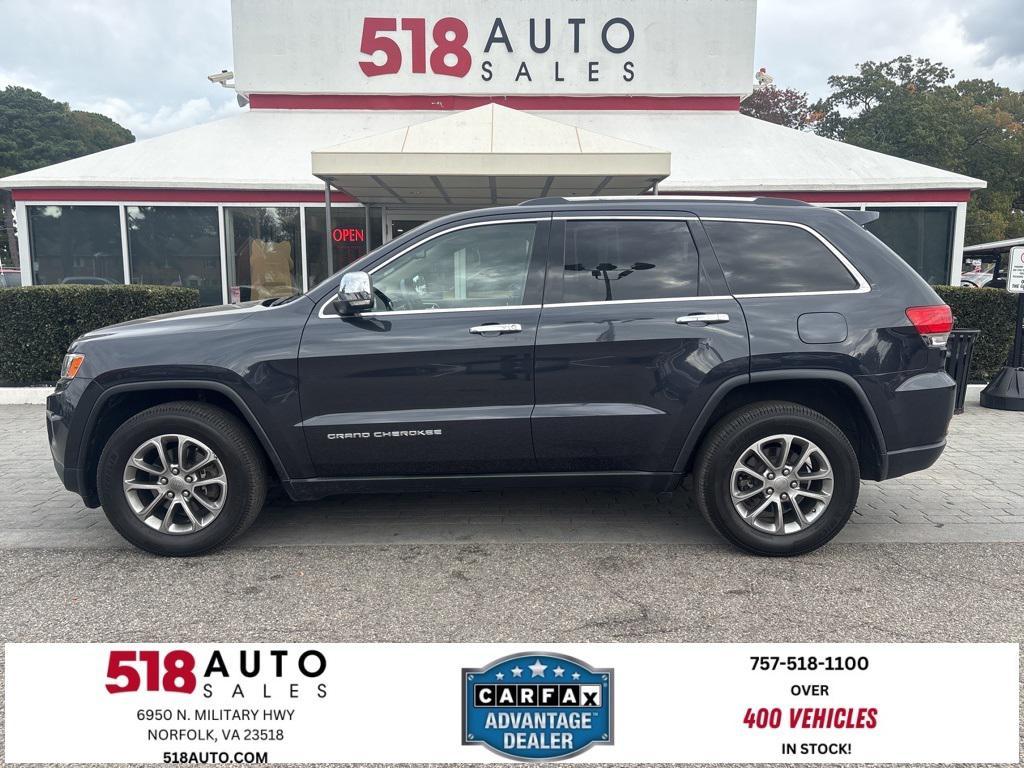 used 2015 Jeep Grand Cherokee car, priced at $9,999
