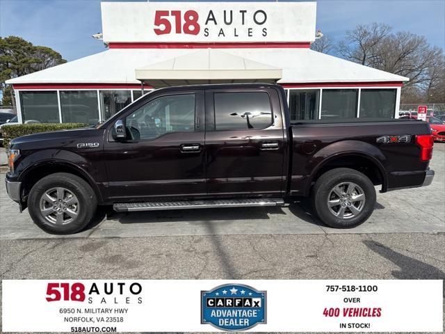 used 2018 Ford F-150 car, priced at $18,999