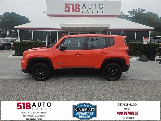 used 2020 Jeep Renegade car, priced at $13,500