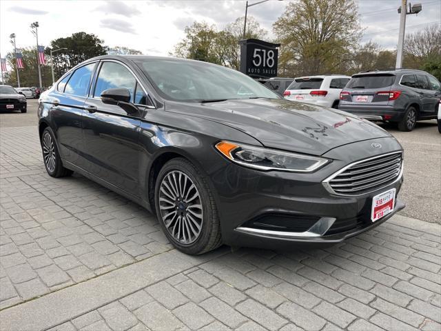 used 2018 Ford Fusion car, priced at $13,500