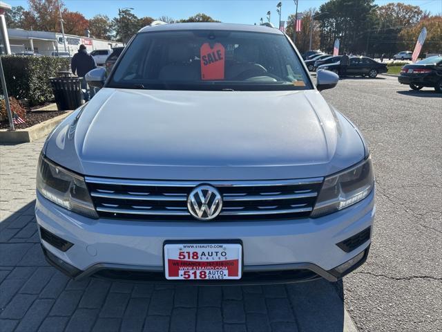 used 2018 Volkswagen Tiguan car, priced at $14,500