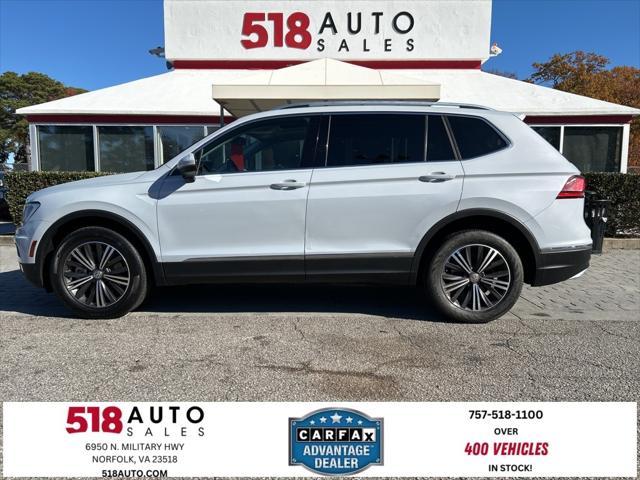 used 2018 Volkswagen Tiguan car, priced at $14,500