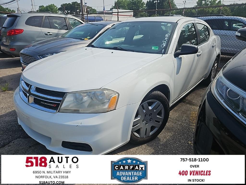 used 2014 Dodge Avenger car, priced at $4,999