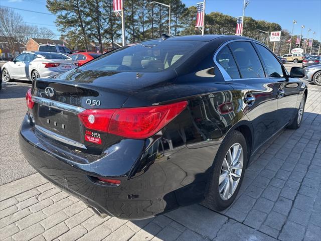 used 2015 INFINITI Q50 car, priced at $12,500