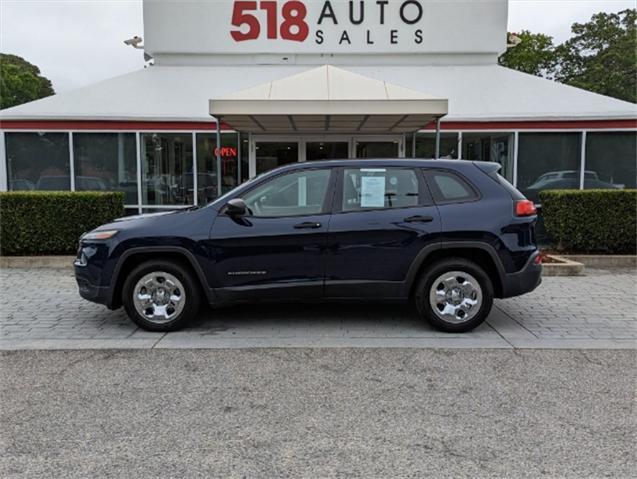 used 2014 Jeep Cherokee car, priced at $3,500