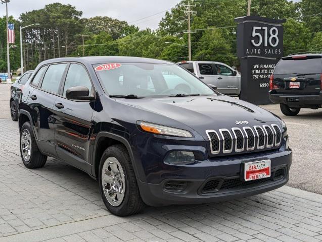 used 2014 Jeep Cherokee car, priced at $5,000