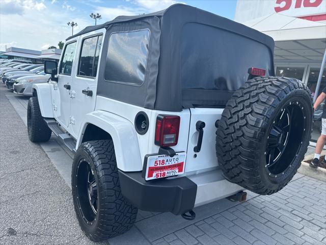 used 2016 Jeep Wrangler Unlimited car, priced at $14,999