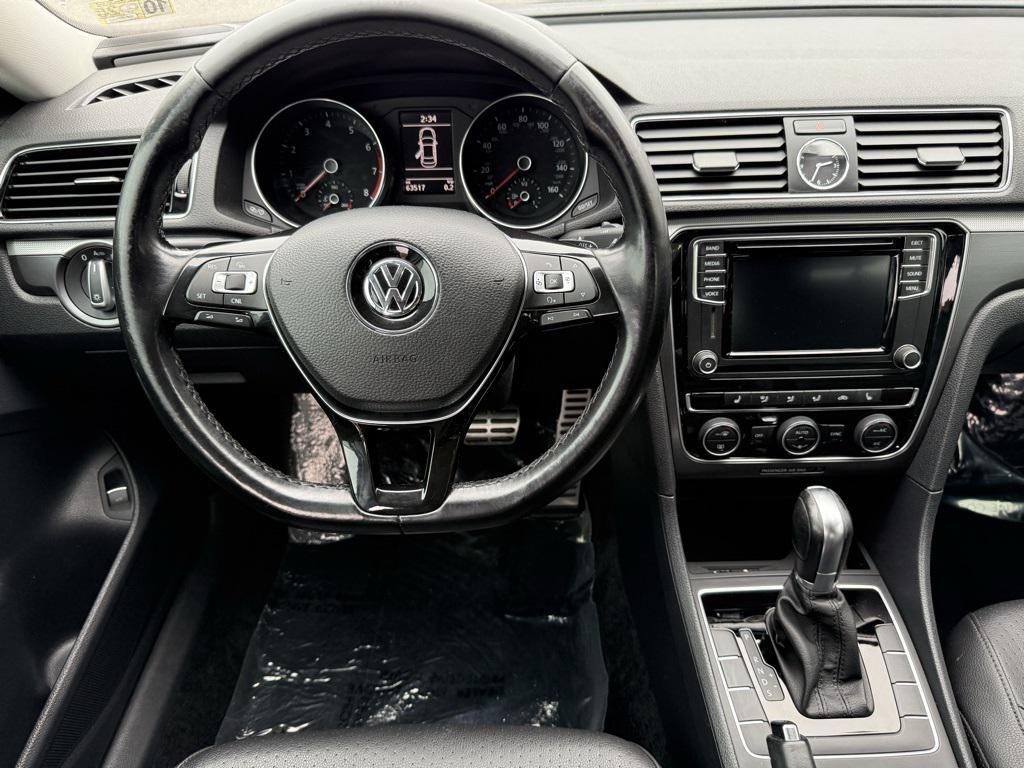 used 2017 Volkswagen Passat car, priced at $14,999