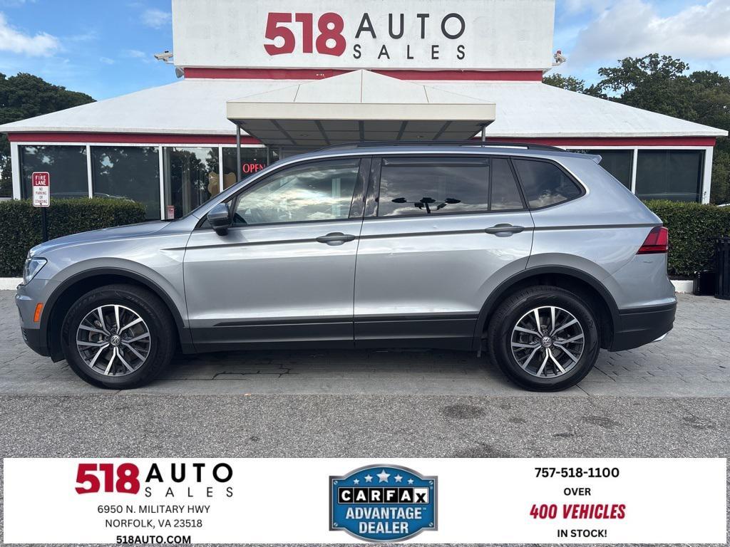 used 2021 Volkswagen Tiguan car, priced at $16,500