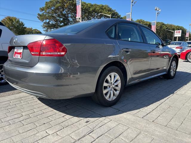 used 2013 Volkswagen Passat car, priced at $6,500