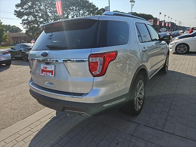 used 2018 Ford Explorer car, priced at $12,500