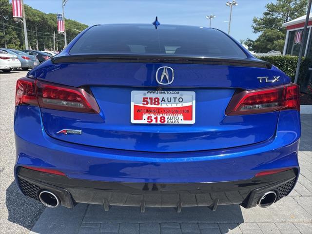 used 2020 Acura TLX car, priced at $19,999