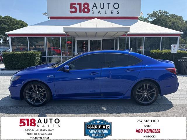 used 2020 Acura TLX car, priced at $19,999