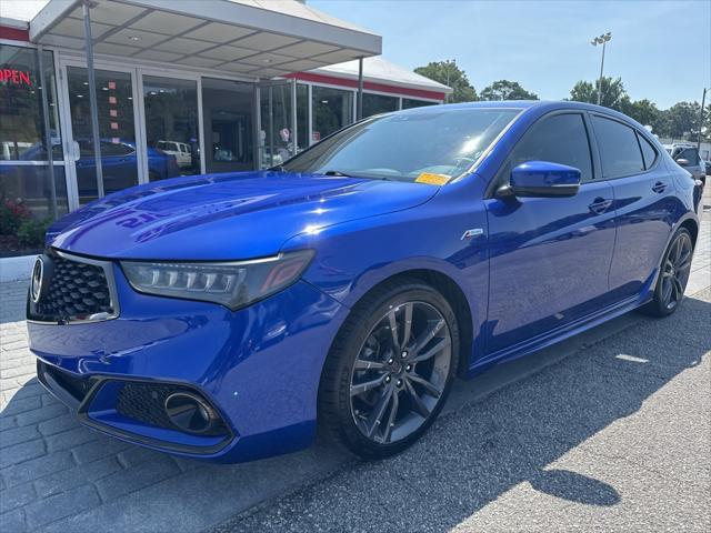 used 2020 Acura TLX car, priced at $19,999