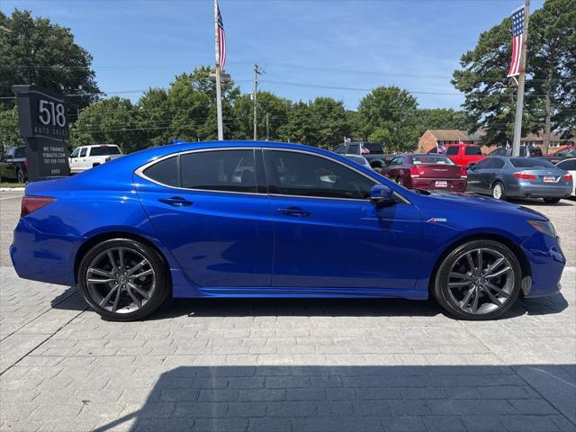 used 2020 Acura TLX car, priced at $19,999