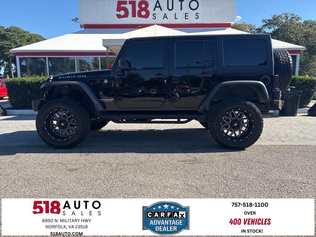 used 2015 Jeep Wrangler Unlimited car, priced at $23,500