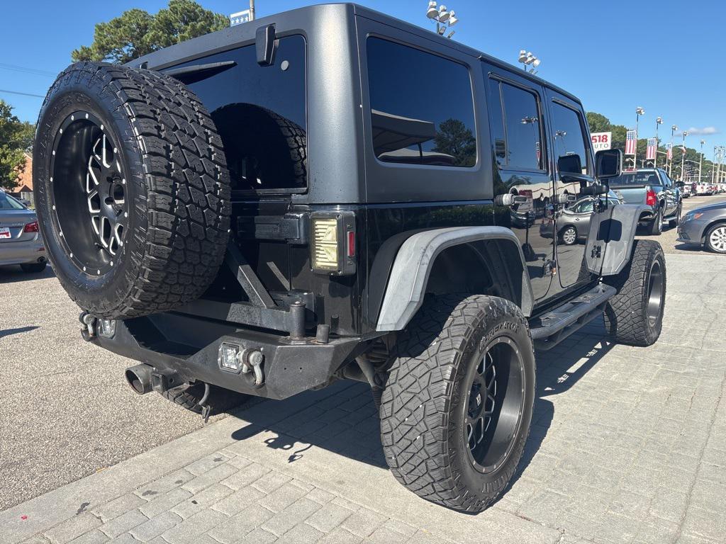 used 2015 Jeep Wrangler Unlimited car, priced at $23,500