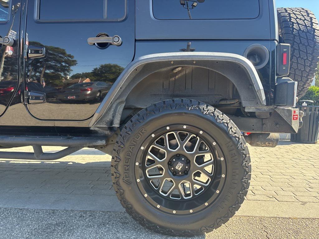 used 2015 Jeep Wrangler Unlimited car, priced at $23,500