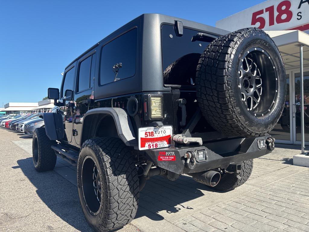 used 2015 Jeep Wrangler Unlimited car, priced at $23,500