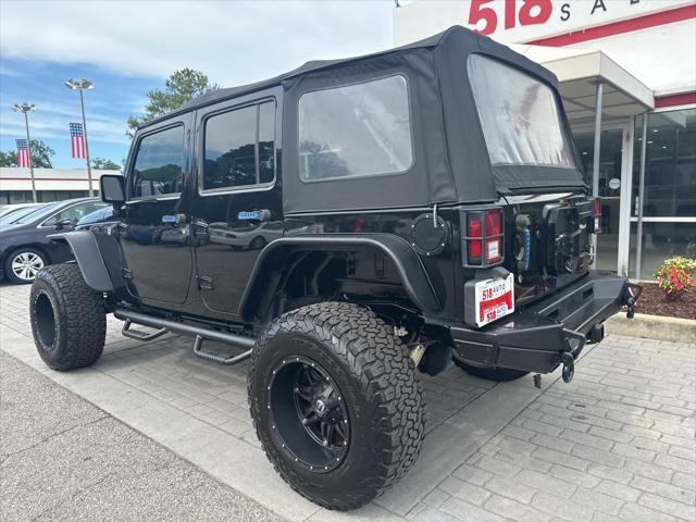 used 2016 Jeep Wrangler Unlimited car, priced at $15,999