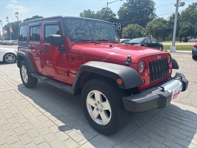 used 2012 Jeep Wrangler Unlimited car, priced at $16,999