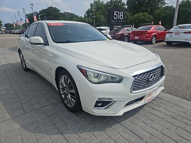 used 2020 INFINITI Q50 car, priced at $18,999