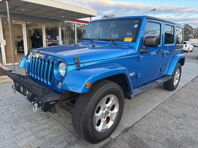 used 2015 Jeep Wrangler Unlimited car, priced at $13,999