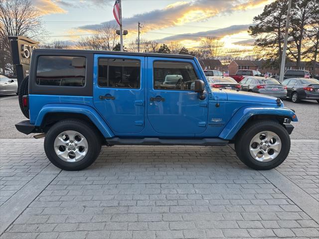 used 2015 Jeep Wrangler Unlimited car, priced at $13,999