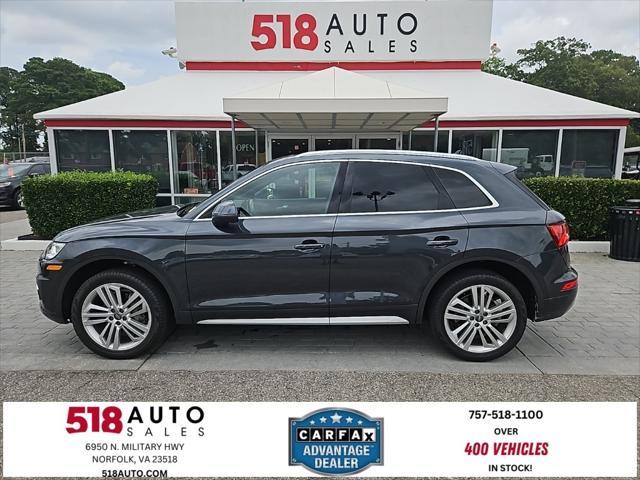 used 2018 Audi Q5 car, priced at $19,999
