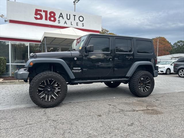 used 2017 Jeep Wrangler Unlimited car, priced at $18,999