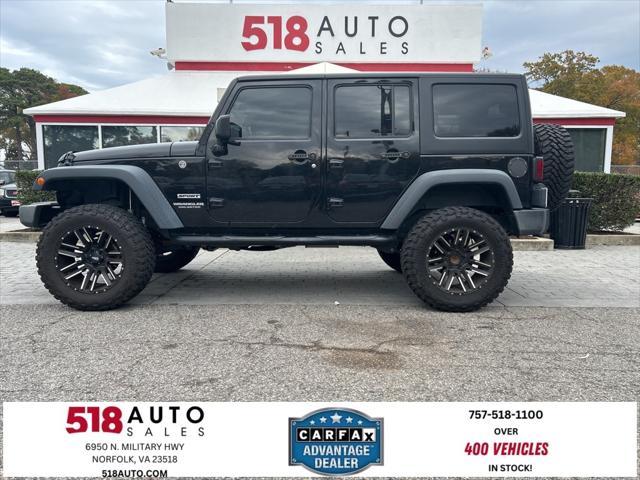 used 2017 Jeep Wrangler Unlimited car, priced at $18,999