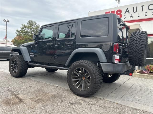 used 2017 Jeep Wrangler Unlimited car, priced at $18,999