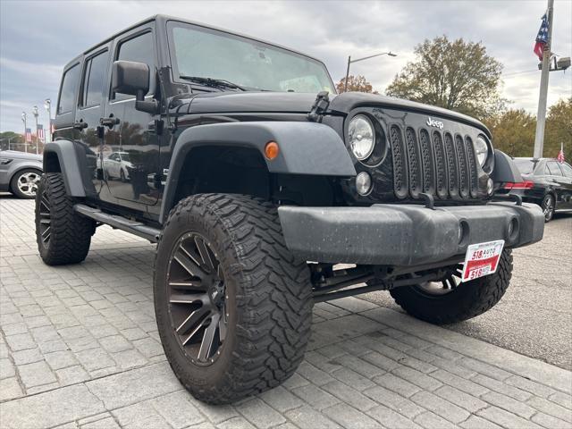 used 2017 Jeep Wrangler Unlimited car, priced at $18,999