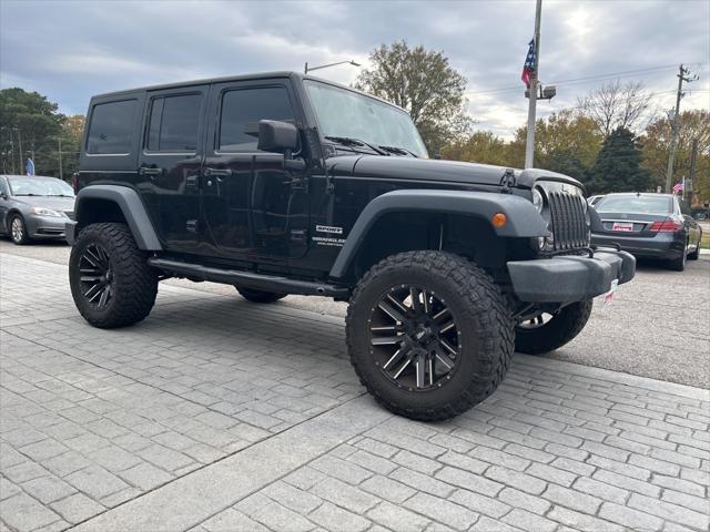 used 2017 Jeep Wrangler Unlimited car, priced at $18,999