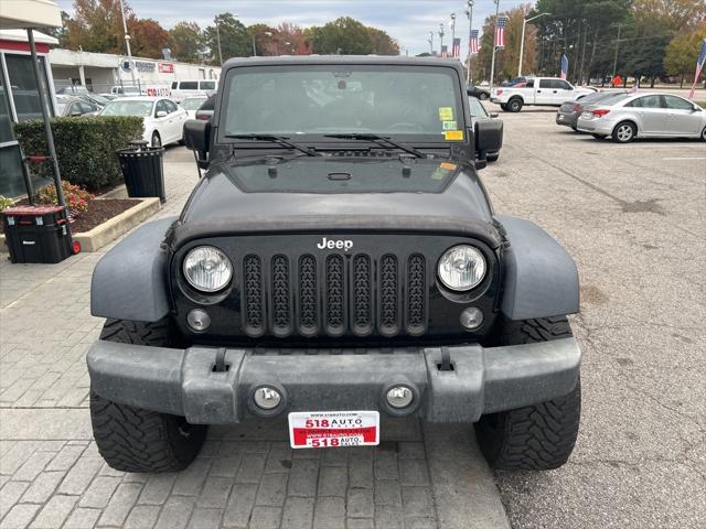 used 2017 Jeep Wrangler Unlimited car, priced at $18,999