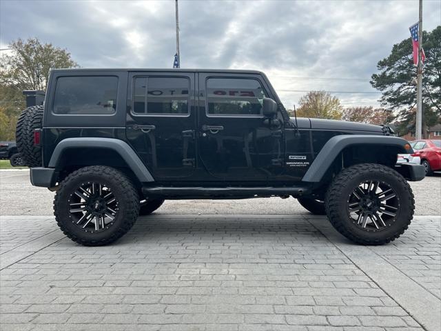 used 2017 Jeep Wrangler Unlimited car, priced at $18,999