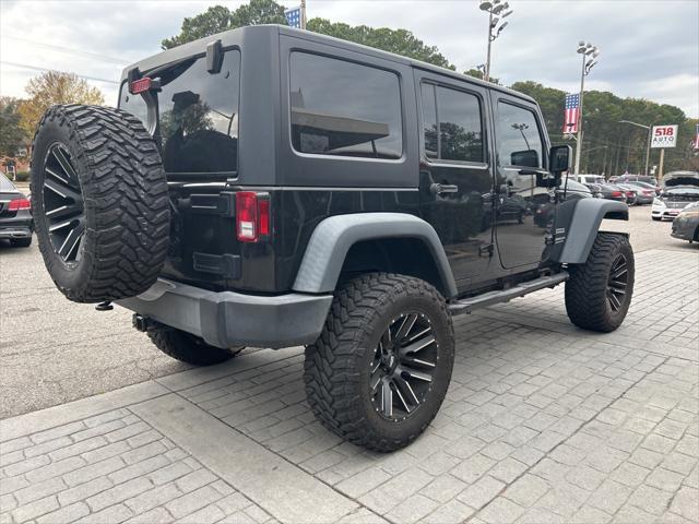 used 2017 Jeep Wrangler Unlimited car, priced at $18,999