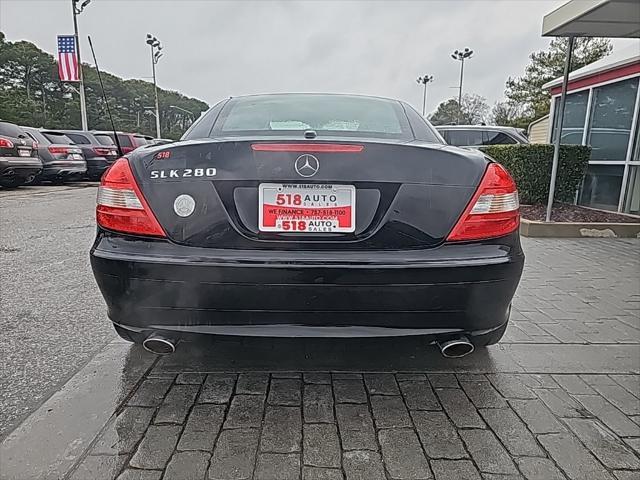 used 2007 Mercedes-Benz SLK-Class car, priced at $8,999