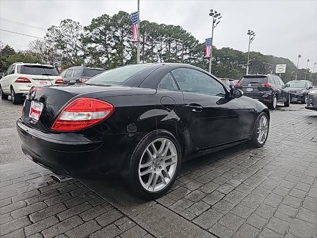 used 2007 Mercedes-Benz SLK-Class car, priced at $8,999