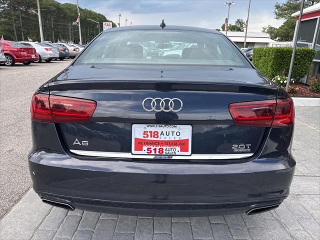 used 2016 Audi A6 car, priced at $13,500