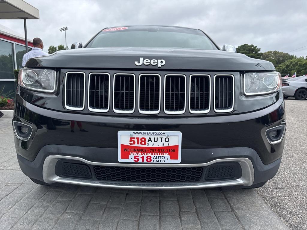 used 2015 Jeep Grand Cherokee car, priced at $14,999