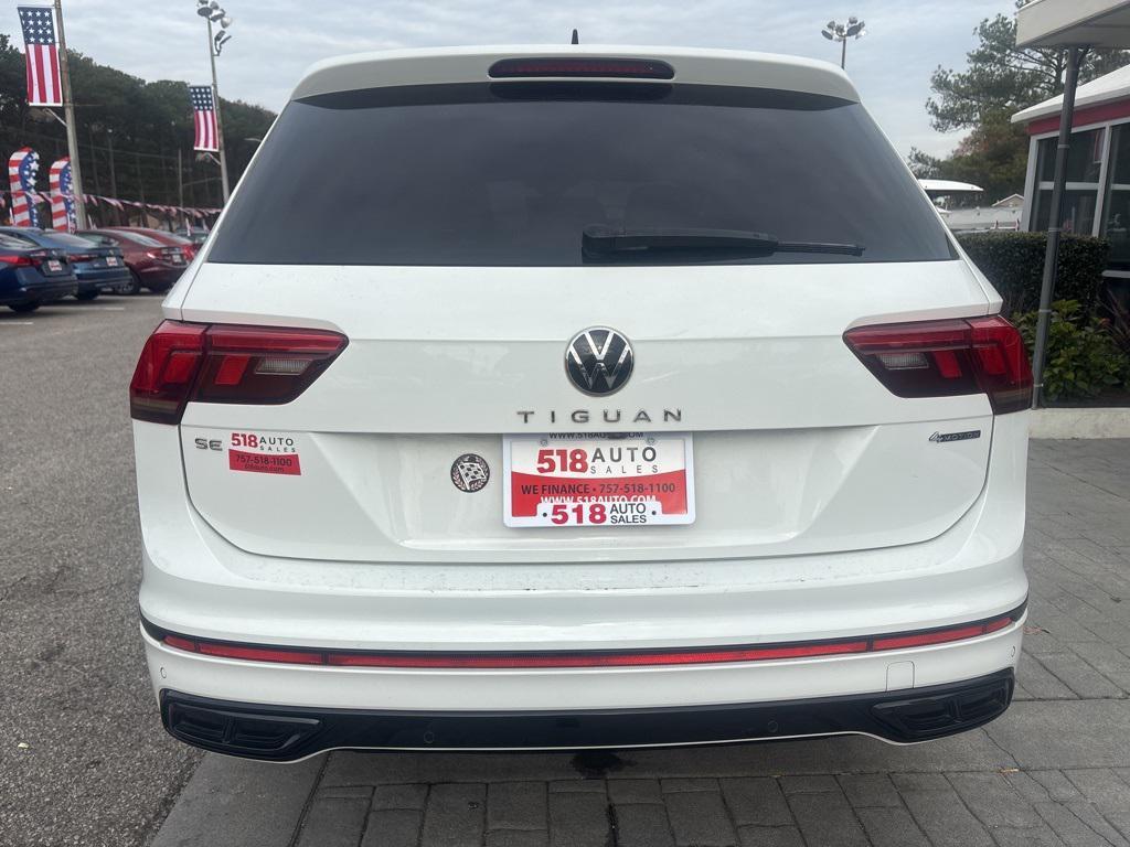 used 2022 Volkswagen Tiguan car, priced at $14,500