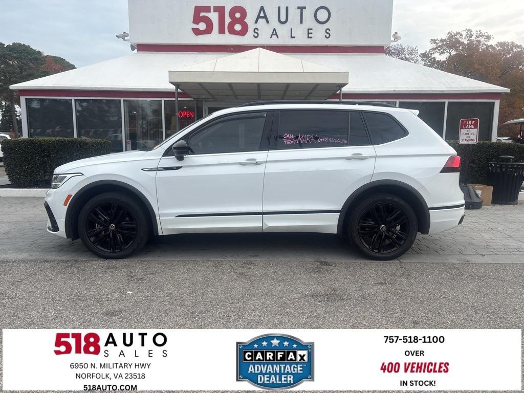 used 2022 Volkswagen Tiguan car, priced at $14,500