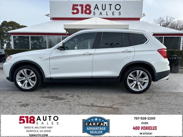 used 2013 BMW X3 car, priced at $9,879